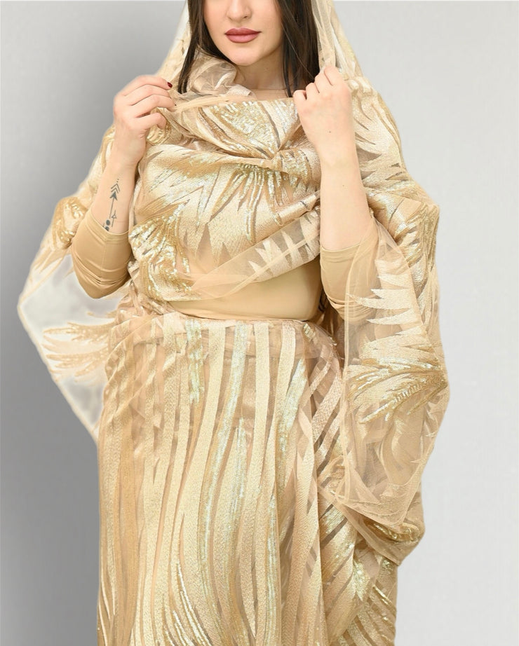 Gold Tulle Toub