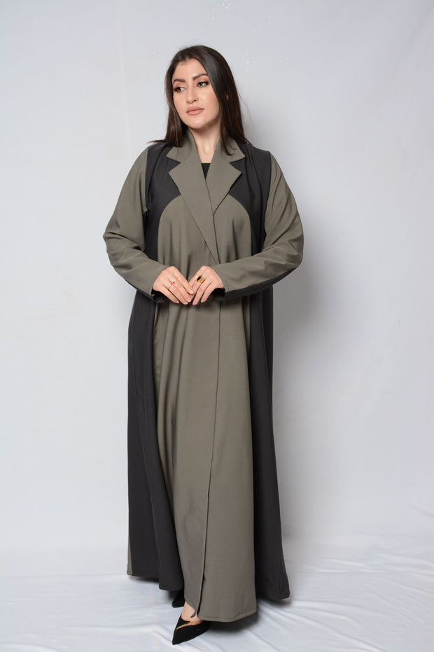 Luxury Mixed Cut Abaya