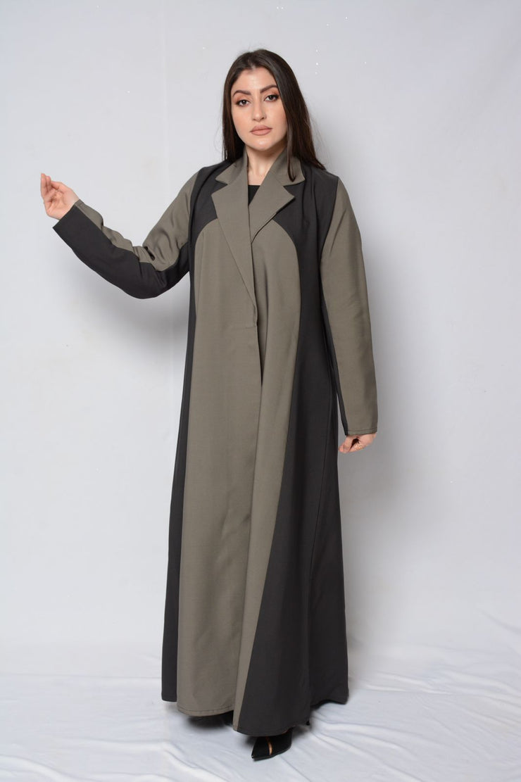 Luxury Mixed Cut Abaya