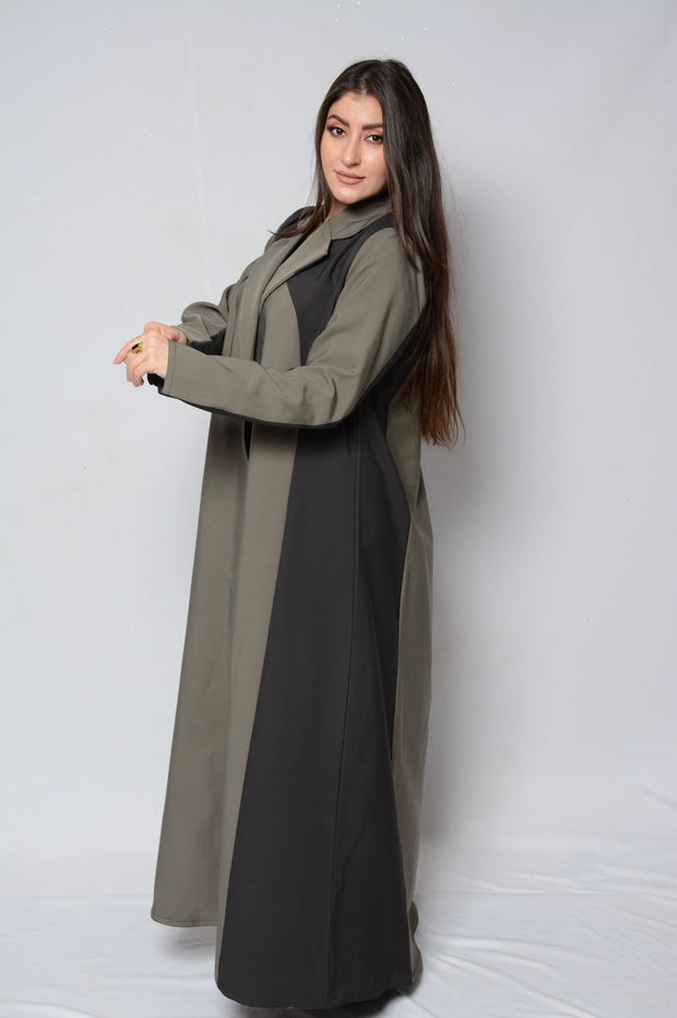 Luxury Mixed Cut Abaya