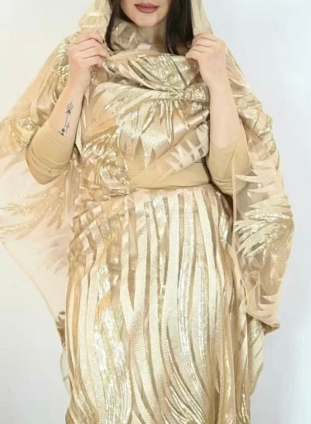 Gold Tulle Toub