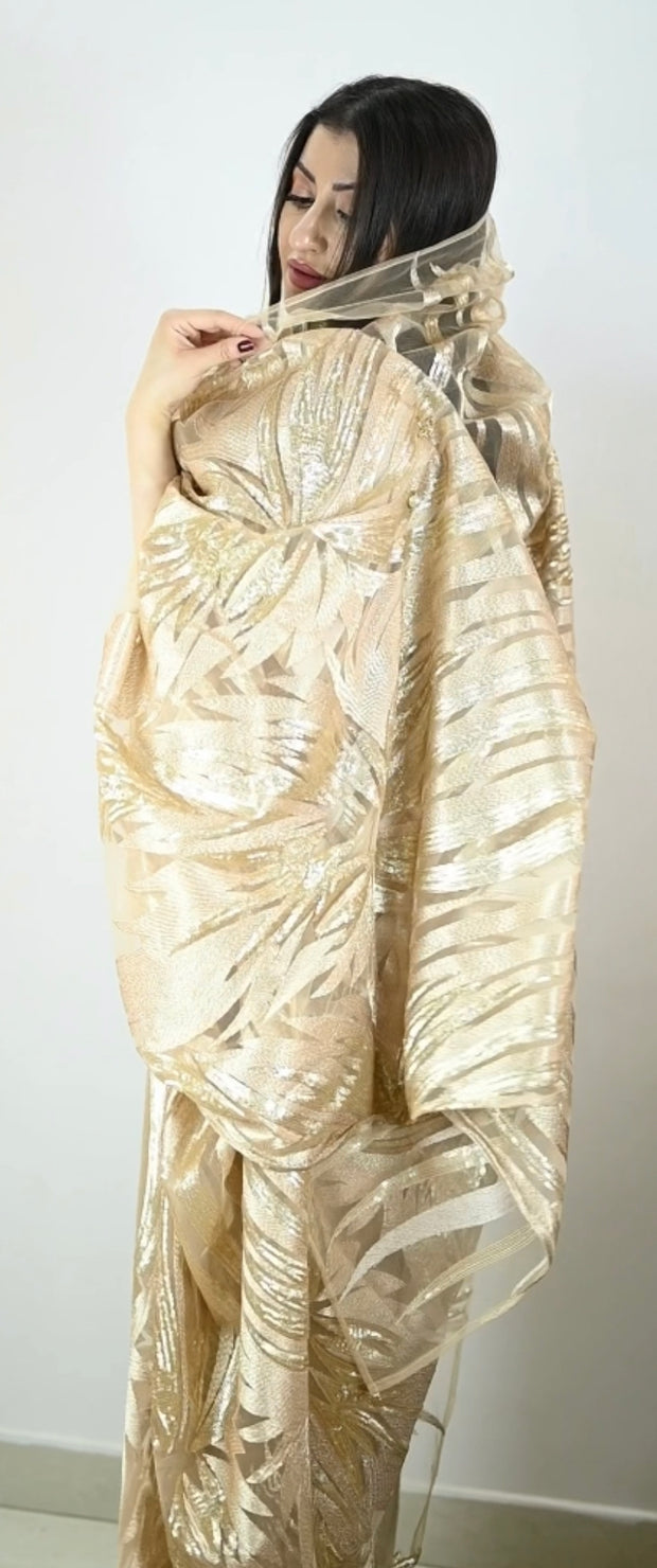 Gold Tulle Toub