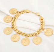 Gold bracelet