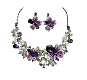Purple Floral Set