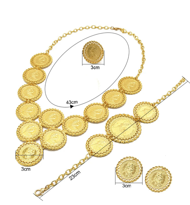 Italian Set 24k gold